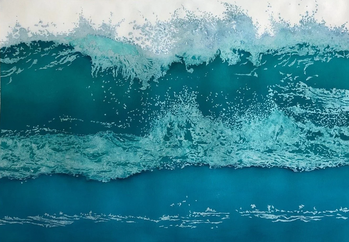 WAVES 18A - LG Brosterman is a Mixed Media Artist based in Tribeca